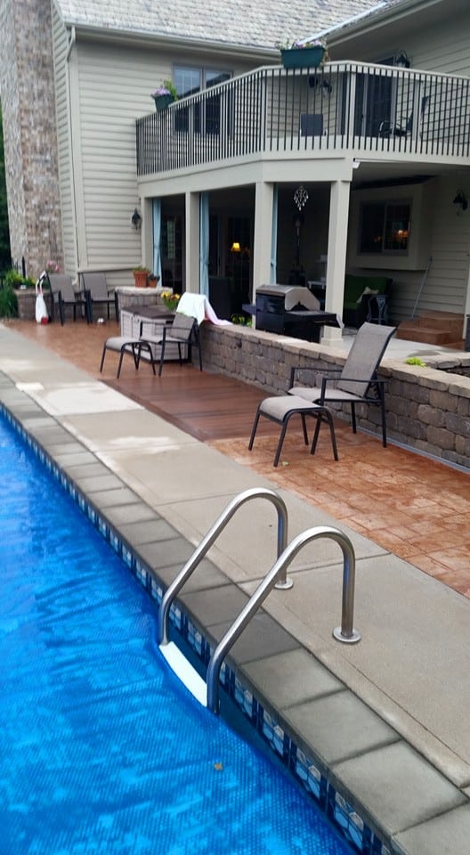 pool deck installation by green hills contracting